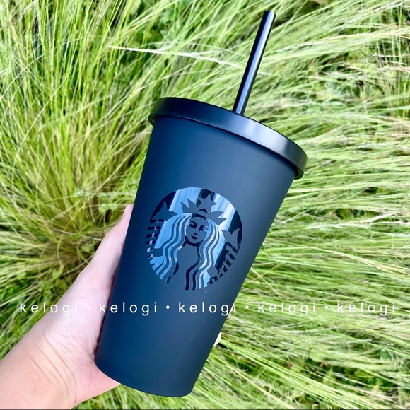 🖤LAST FEW🖤Starbucks Velvet Matte Black Tumbler - Picture 2 of 8